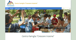 Desktop Screenshot of centrofamigliachieti.org